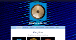 Desktop Screenshot of mandalamusic.ch